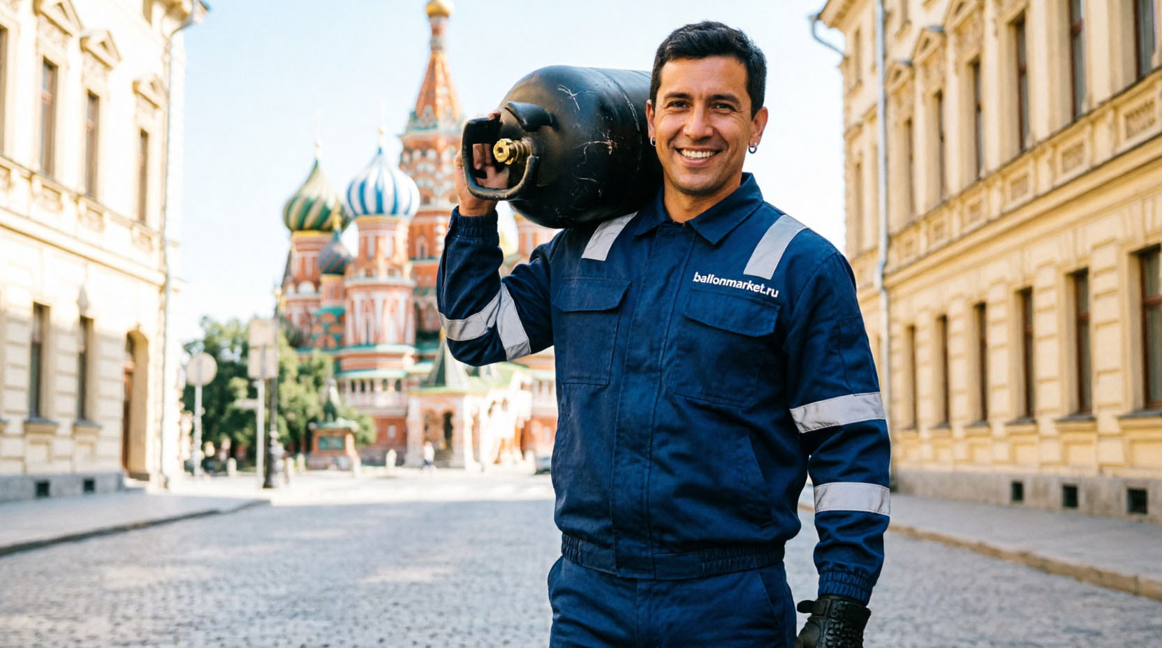 Доставка баллонов по Москве
